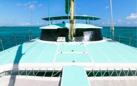 Catamaran in Belize